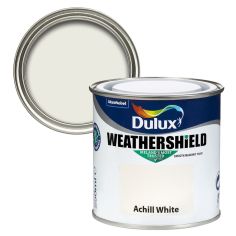 Dulux Weathershield Smooth Masonry Achill White 250ml
