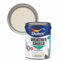 Dulux Weathershield Smooth Masonry New Wool 5L