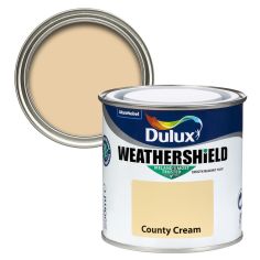 Dulux Weathershield Smooth Masonry County Cream 250ml
