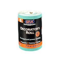 5m 80 Grit 115mm Decorator's Green Paper Roll