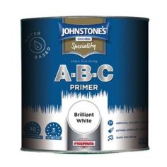Johnstones Stain Blocking ABC Primer - Brilliant White 2.5L