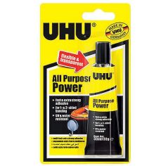 UHU All Purpose Power Transparent Adhesive -  33ML