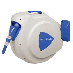 AquaPlus Wall Mounted Automatic Retractable Hose Reel 20m