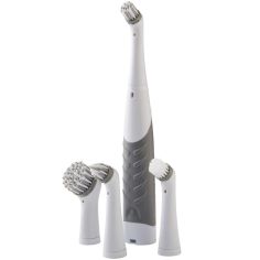 Ashley Electric Cleaning Scrubber Brush with 4 Heads 