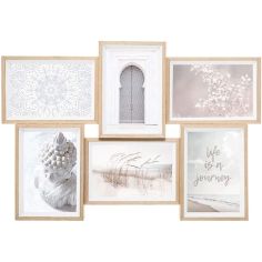 Atmosphera Set of 6 Photo Frames 