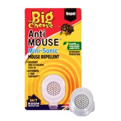 Big Cheese Anti Mouse Mini-Sonic Mouse Repellent