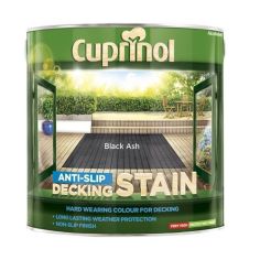 Cuprinol Anti-Slip Decking Stain - Black Ash 2.5L