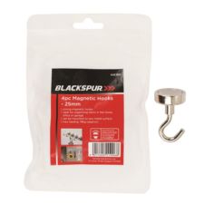 Blackspur Magnetic Hooks 25mm - 4 pieces 