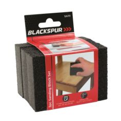 Blackspur Sanding Block Set - 3 pieces