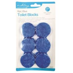 Blue Toilet Blocks - 6 piece 