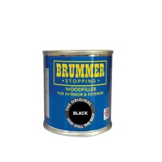 Brummer Woodfiller For Interior and Exterior Use Black 250g