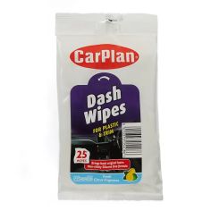 CarPlan Dash Wipes - pack of 25