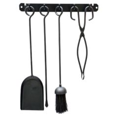 Castle Living Hanging 5 Piece Fire Tools Set