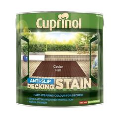 Cuprinol Anti-Slip Decking Stain - Cedar Fall 2.5L