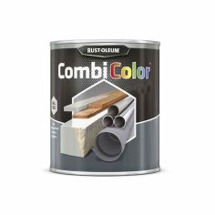 Rust-Oleum CombiColor® Metal Paint - Grey Gloss 750ml