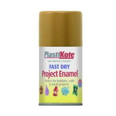 Plastikote Fast Dry Project Enamel Spray Paint - Copper 100ml