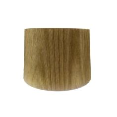 Gold Crystal Pleat Lamp Shade - 30cm