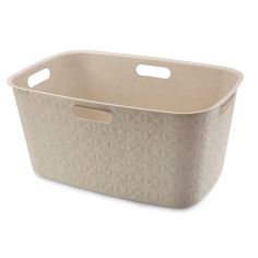 Curver Softex Laundry Basket 45L Chalk White