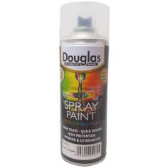 Douglas Multi Surface Spray Paint 400ml - Clear lacquer