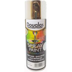 Douglas Multi Surface Spray Paint 400ml Bright Silver