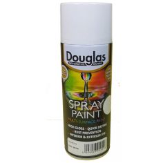 Douglas Multi Surface Spray Paint 400ml Satin White