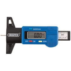 Draper Digital Tyre Tread Depth Gauge 