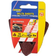 94 X 94 Delta Sheets Assorted Pack of 5