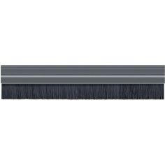 Exitex Door Brush Seal Strip 914mm - Grey 