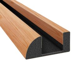 Exitex Superior Under Door Draught Excluder - Wood Grain