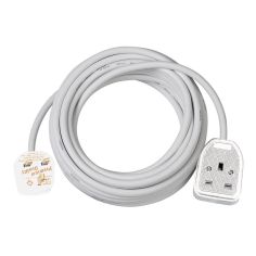 Brennenstuhl White Extension Cable For Indoor Use - 5m