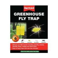 Rentokil Greenhouse Fly Trap - Contains 6 Traps