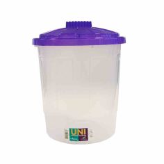 WHAM Fun Bin 21 litre Clear & Purple