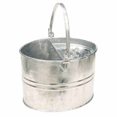 SupaHome Galvanised Mop Bucket - 2 Gallon