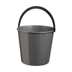 Bettina Round Silver Bucket - 13L