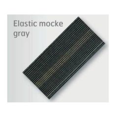Elastic Mottled Grey Strap 