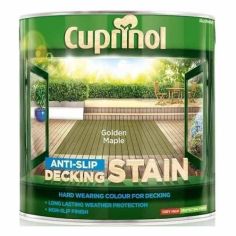 Cuprinol Anti-Slip Decking Stain -Golden Maple 2.5L