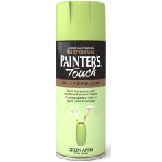 Rust-Oleum Painters Touch Spray Paint - Green Apple Satin 400ml