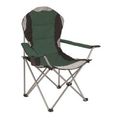 Padded High Back Chair - Green 