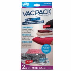 JML VacPack Vacuum-storage bags to reduce storage bulk and save space - Jumbo 