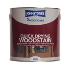 Johnstone's Woodcare Quick Drying Woodstain 2.5L Antique Pine