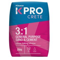 Kilsaran Kpro Crete 3:1 Sand & Cement Mix 25kg