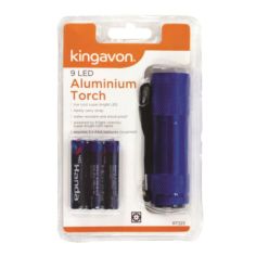 Kingavon 9 Led Aluminium Torch