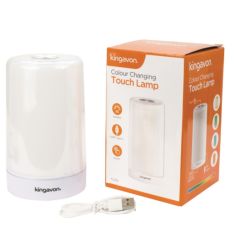 Kingavon Colour Changing Touch Lamp