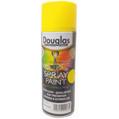 Multi Surface Spray Paint 400ml Bright Yellow