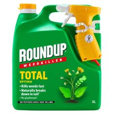 Roundup Fast Action Total Ready To Use Weedkiller - 3L