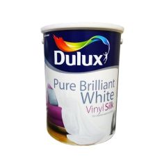 Dulux Vinyl Silk Paint - Pure Brilliant White 5L