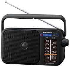 Panasonic Portable Radio AMFM with AC or DC operation - Black
