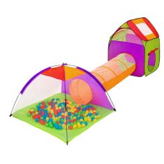 Play Tent with Tunnel With Balls 