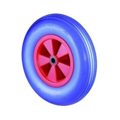 Polyurethane Wheel (puncture free) 400mm 200kg Blue