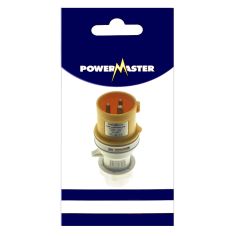 Powermaster 110V 16 Amp 2 Pin + Earth Plug